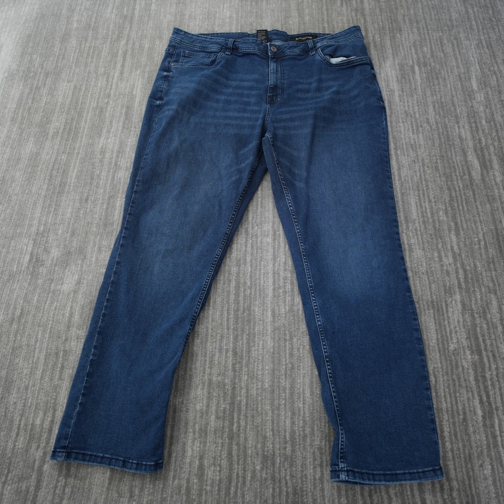 The Perfect Jean NYC Men Blue Athletic Fit Denim 42x32 Measured 43x30.75